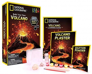 Геологические раскопки вулкан NATIONAL GEOGRAPHIC Volcano Science Kit STEM