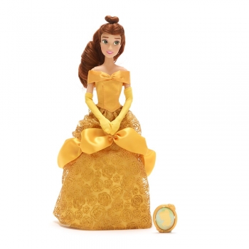 Кукла классическая Дисней Бель с подвеской кулоном Belle Classic Pendant   