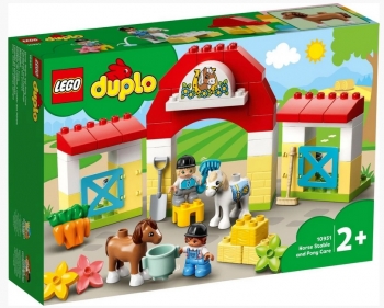 Лего Lego Duplo Фермерский трактор, домик и животные 10952
