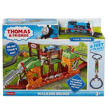  Железная дорога Томас и друзья разводной мост Thomas Walking Bridge