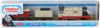 Паровозик  моторизованный  Дачесс  Thomas  fisher-price trackmaster Duchess