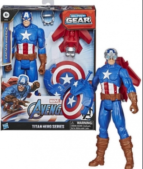 Фигурка Мстители Капитан Америка Эра Альтрона Avengers Marvel Captain America Titan Hero Series Blast Gear