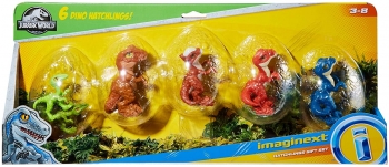 Динозавры-малыши Fisher-Price Imaginext Jurassic World Hatchlings