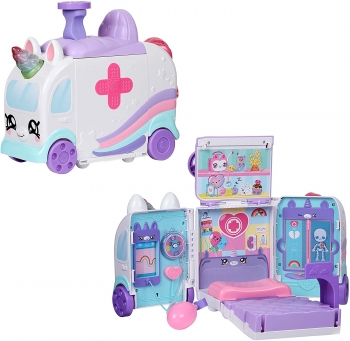 Игровой набор Кинди Кидс Kindi Kids Скорая помощь больница  Hospital Corner Unicorn 