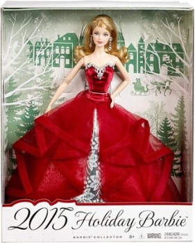 Кукла Барби коллекционная Праздничная 2015 Barbie Collector Holiday 