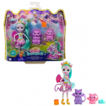 Кукла Энчантималс роял Семья Дианны дракон Enchantimals Royals Deanna Dragon