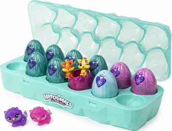 Фигурки Hatchimals CollEGGtibles Jewelry Box Royal королевский Лоток с 12 фигурками в яйцах