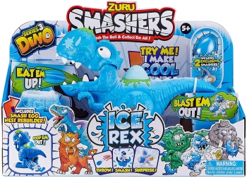 Игровой набор ZURU  Динозавр Рекс  Smashers Dino Ice Age Ice Rex 