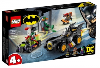 Лего Lego Super Heroes Бэтмен против Джокера погоня на Бэтмобиле 76180