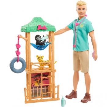 Барби Barbie Кен ветеринар и дикие животные Ken Wildlife Vet 
