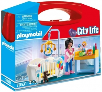 Конструктор Playmobil Плеймобил 70531 Детская комната в чемоданчике