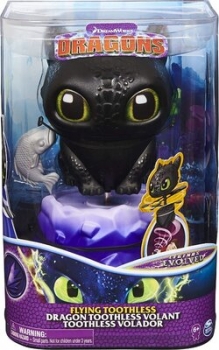 Интерактивный летающий дракон Беззубик Dragons Flying Toothless Dreamworks 