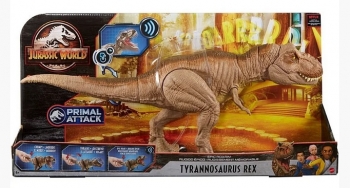 Большой динозавр Тиранозавр Рекс Mattel Jurassic World Tyrannosaurus Rex