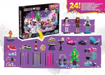 Конструктор Монстер хай Адвент-календарь Monster High Mega Bloks Advent Calendar 