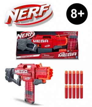 Бластер Нерф Мега Nerf Mega Motostryke Motorized E6473