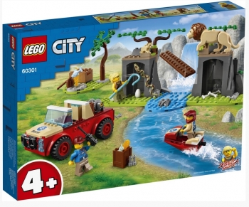  Лего Сити  LEGO City Спасательный внедорожник для зверей 60301