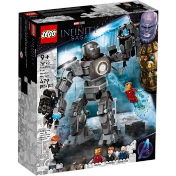 Лего Lego Super Heroes Железный человек схватка с Железным Торговцем 76190