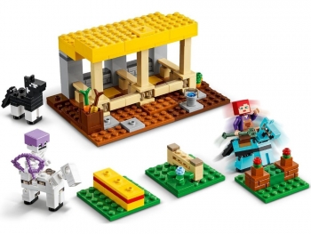 Лего Майнкрафт Lego Minecraft Конюшня 21171