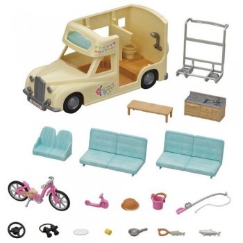 Сильваниан Фемелис  Sylvanian Families семейный автомобиль автокемпер Family Campervan  5454