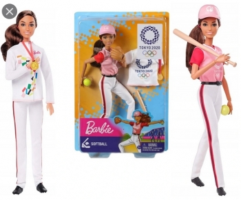 Кукла Барби Софтбол Олимпийские игры  Barbie Olympic Games Tokyo 2020 Softball