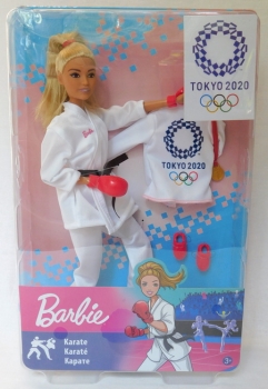 Кукла Барби Карате Олимпийские игры  Barbie Olympic Games Tokyo 2020 Karate