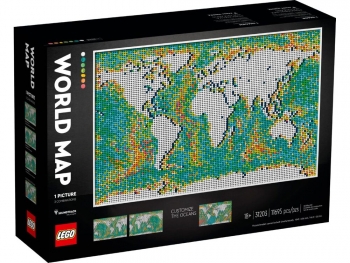 Lego Art Карта мира 31203