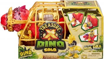 Набор сюрприз Раскопки Дино Динозавр рассечение TREASURE X Gold Dino Dissection