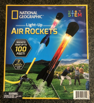 Научный набор Запуск ракеты 2шт NATIONAL GEOGRAPHIC Air Rocket STEM 
