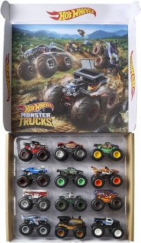 Набор внедорожников джипов Хот Вилс Монстер трак  12 шт Hot Wheels Monster Trucks Ultimate Chaos 