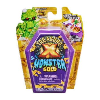 Набор сюрприз Раскопки TREASURE X MINI Monster Gold Гроб монстра 7 сезон 