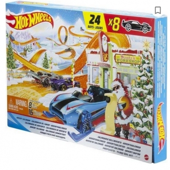 Хот вилс Hot Wheels Адвент календарь 2021 Hot Wheels Advent Calendar 