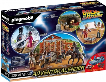Конструктор Плеймобил Назад в будущее адвент календарь Playmobil 70576 Back to The Future  Advent Calendar 