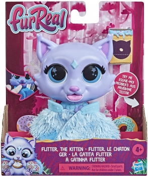 Интерактивная игрушка Hasbro FurReal Friends котенок Флаттер Flitter The Kitten Крылатые милашки 