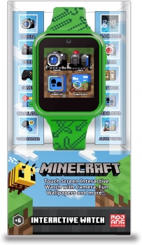 Детские интерактивные часы майнкрафт Minecraft Touchscreen Smart Watch