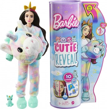 Барби сюрприз Единорог Колор Ревил  Barbie Cutie Reveal Fantasy Unicorn 