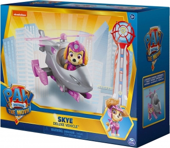 Щенячий патруль Скай на вертолете Paw Patrol Skye The Movie Deluxe Toy Car 
