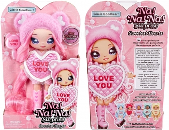 Кукла Na Na Na Surprise На На На Сюрприз Gisele Goodheart Teddy Bear Жизель Гудхарт