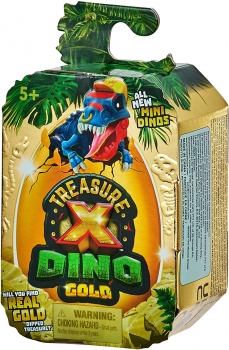 Набор сюрприз Раскопки Золото Динозавр Treasure X Mini Dino Gold 