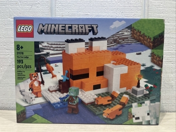 Лего Майнкрафт Лисья хижина LEGO Minecraft 21178 Fox Lodge 