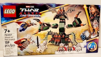 Лего Lego Super Heroes 76207 Нападение на Новый Асгард Attack on New Asgard