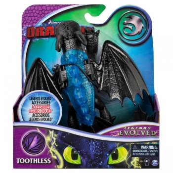 Колекційна фігурка дракона Беззубика з механічною функцією Toothless Як приборкати дракона оновлена