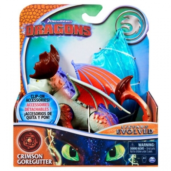 Колекційна фігурка дракона  Багряний Різник Crimson Goreguter Dreamworks Як приборкати дракона 