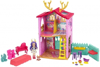 Ігровий набір Лісовий будиночок Олениця Данесса  Enchantimals  Cozy Deer House 