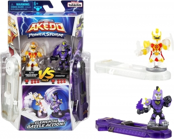 Ігровий набір бійця Акедо Воїни останній поєдинок Akedo Powerstorm  Ultimate Arcade Warriors Bright Knight Prideheart Darkspike 