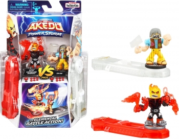 Ігровий набір бійця Акедо Воїни останній поєдинок Akedo Powerstorm  Ultimate Arcade Warriors Superflare Burnout Tie-Die 