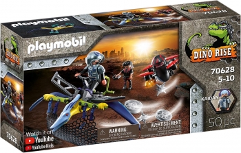 Конструктор Playmobil Плеймобил 70628 Dino rise Птеранодон Удар джміля Pteranodon: Drone Strike 