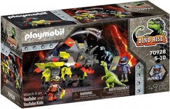Конструктор Playmobil Плеймобил 70928 Robo Dino Combat Machine Бойова машина динозаврів