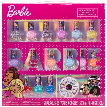 Набір дитячої косметики дитячі лаки для нігтів Барбі Barbie Townley Girl Peel- Off Nail 