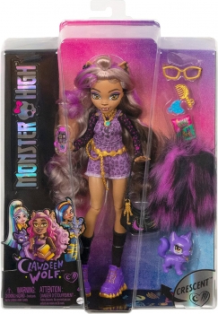 Кукла лялька Monster High 2022 Clawdeen Wolf Монстер Хай Клодін Вульф Posable Fashion