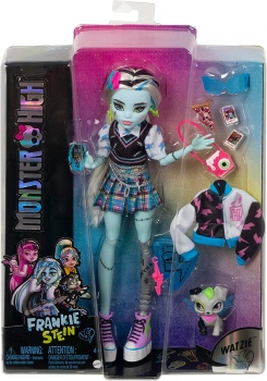 Кукла лялька Monster High 2022 Frankie Stein Монстер Хай  Френкі Штейн Posable Fashion
